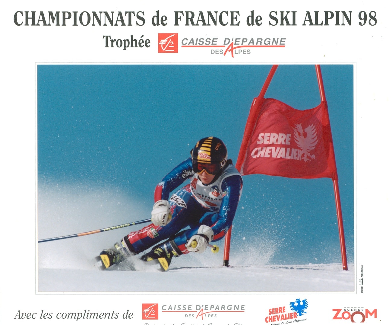 photo de Sandra MELOT championnat de France 1998 GS