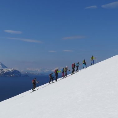 groupe de randonnée Norvège